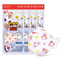 리커버리 코코몽 캐릭터 황사 마스크 KF80 (초소형) 10매입 성인/유아동, 4개