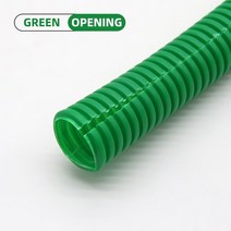 PP 절연 주름관 와이어 호스 스레딩 플라스틱 보호 슬리브 1 m 5m 10m 75mm345mm, 79.Green Open - AD 185 x ID 14