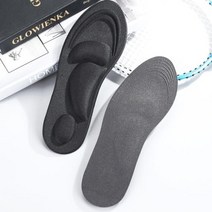 기능성 깔창 메모리 폼 정형 신발 여성 남성 플랫 피트 아치 지원 마사지 족저근막염 스포츠 패드 발바닥 근막염 엑스솔에어플로우인솔 기능성깔창문선영 기능성깔창아치 기능성깔창 신발깔창, Black+Plus 사이즈40-45