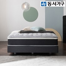 동서가구 마일드 유로탑 스마트 SS 롤팩 독립매트리스 DFF42207, 다크그레이