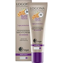 유기농 바다 갈매 나무속으로 성숙한 피부를 위한 logona naturkosmetik의 유기농 재생 나이트 크림 집중적으로 영양 공급 및 피부 재생 노화 방지 천연 amp 비건 3