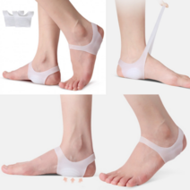 MDF6346 실리콘 발 아치 발바닥 서포트 발쿠션 패드 (발아치패드/아치패드/아치쿠션/발아치)