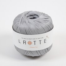 [앵콜스] (10+1) 라떼 LATTE 여름 코바늘 모자 가방 뜨개실, 20 연그레이(낱개)