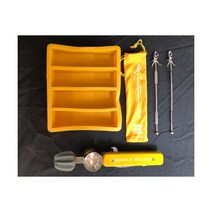 Lot Of 3 조니 워커 브랜드 ~ Multi Tool Ice Cube Tray & Drink Stirrers NIP