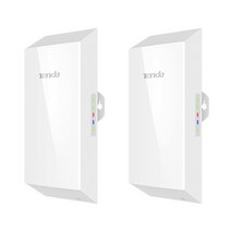 cpe 2pcs tenda o1 300mbps 무선 브리지 ap 2.4ghz 8dbi 비디오 감시 전송 모니터링을 위한 야외 포인트 투 포인트 cpe, 유럽 ​​연합