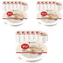 햇반 백미밥 작은공기, 130g, 36개