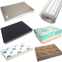 흰도화지 모음 흑도화지 켄트지 색도화지 마분지 전지, 6. 색도화지 90g A4 250매 하늘색