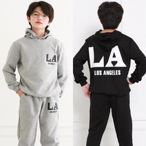 제이키드주니어 LA후드상하복 주니어의류 남아 여아 초등학생옷 트레이닝복 세트