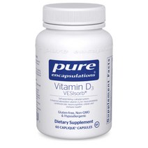 Pure 퓨어 비타민D 2000IU VESIsorb 60캡슐 Vitamin D3