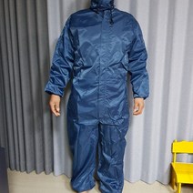 뱃사공 피스복 도장용 원피스 분진차단 연마작업 작업복 사상복, L