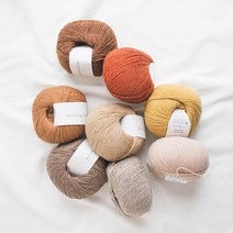 야나 [니팅포올리브] 메리노(Merino) 뜨개실 뜨개질실 털실 유아용실 스웨터만들기 대바늘 대바늘뜨개 야나 니팅포올리브, 스틸 블루