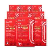 셀트리온 이너랩 레드 알티지 오메가3 장용성, 60정, 9개