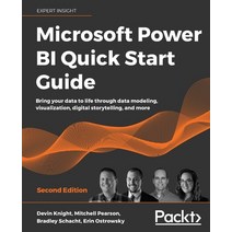 Microsoft Power BI Quick Start Guide Second Edition Paperback, Packt Publishing, English, 9781800561571