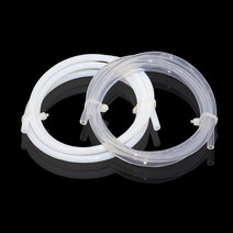 3D프린터 부품 소모품 1 미터 수입 클리어 화이트 PFA PTFE 튜브 파이프 J, 화이트 -2x4mm