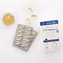 뉴트리랩스 고지혈증 rTG 오메가3 1 201mg 60캡슐 (2개월분), 단품, 단품