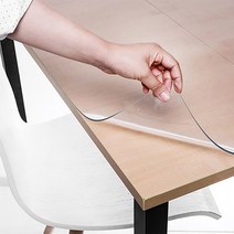 쾌청 가구전용 친환경 투명매트 2mm 3mm, 투명, 02_식탁 유리대용_3mm_80 X 140