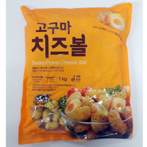 이지푸드 고구마 치즈볼 1kgX5개 패스트푸드용 푸드코트 어린이간식 피자집
