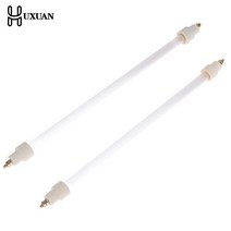220 소독 캐비닛 히터 기계 용 적외선 가열 튜브 전기 방향 방사 석영 요소, 28cm