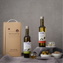 바이오플래닛 유기농 오일 선물세트 500ml 1L x 2병 (유기농 해바라기씨유 유기농 올리브오유) 설 추석 명절선물 추천, 5.해바라기1000+올리브1000