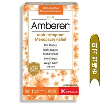 Amberen 엠버런 여성 갱년기 영양제 90정 1병, 1개