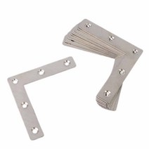 ㄱ자 선반꺽쇠 스텐평철 코너철 이음쇠 목재브라켓, 사이즈