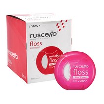 [오늘출발] GC ruscello floss 루셀로치실 (30mx6개) RED, 1개입, 6개