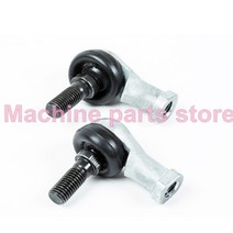 2PCS SQ5 SQ6 SQ8 SQ10 RS SQ6-RS M5X0.8 M6X1 M8X1.25 볼 조인트 오른쪽 타이로드 끝 베어링, 04 SQ10RS M10X1.25