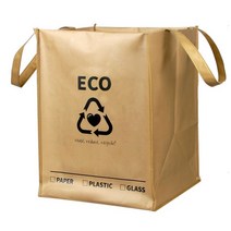 가정용 재활용 분리수거함 1P 쓰레기 분리수거 가방 바구니 아파트 사무실, 단품, 단품