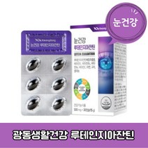 광동생활건강 눈건강 루테인지아잔틴 항산화 면역기능 인도산 식약처 1개월분 15g, 15g×2개