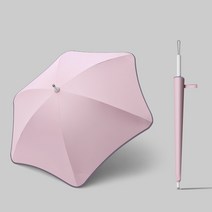 결국N망고 튼튼한 둥근모서리 파스텔톤 감각적인디자인 우산 결국N망고몰 한글 안내 자체 제작 스티커 부착
