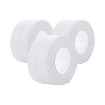 일상나눔 PVC 틈새차단 방수 테이프 3.8cm x 3.2m, 3개, 화이트
