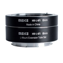 Meike-L 마운트 자동 초점 AF 매크로 확장 튜브 링 파나소닉 S1 S1R S1H S4 S5/라이카 SL SL2 CL TL TL2/시그마 FP DLSR 용