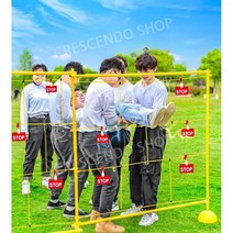 레크레이션 놀이 림보 체육대회 단체게임 보드게임 운동회 워크샵 야유회 단합대회 협동 게임, D