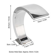 실내분수 인공폭포 호텔장식아크 고리 수영장 폭포 분수 여성 스레드 스테인레스 스틸 폭포 배출구 수영, 02 A