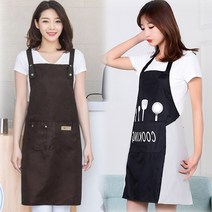 업소용 목공 다용도 바리스타 공방 작업 검정 앞치마, 바리스타앞치마브라운