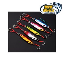(행운을파는낚시) 웨폰 케이 메탈지그 (20g 30g 40g) 삼치 농어 갈치 볼락 고등어, 40g, 05. 고추장