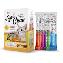 친절한도그씨 착한간식 굿츄 6가지맛혼합 15g x 120개 고양이간식, 단품, 상세 설명 참조