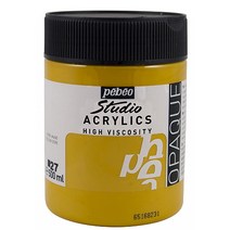 뻬베오 스튜디오 아크릴 물감 500ml, 27 Yellow ochre