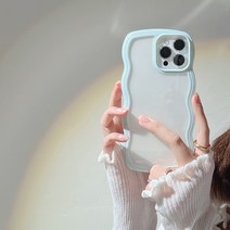 쿠잉제이 생크림 테두리 아이폰 케이스
