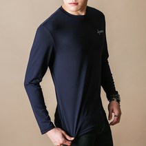 블루포스 남녀공용 기능성 BG틴핀 긴팔티셔츠 국내생산 무지 라운드 티셔츠 단체 커플 흡한속건 코트나 원단 등산복