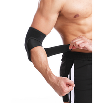 솔디몬 2중 헬스 팔꿈치보호대 엘보우, 베이지