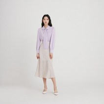 [랩] 리본타이 어깨셔링 블라우스