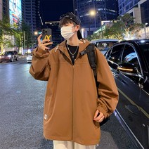 JKA702P68트위드트윈캐주얼루즈핏자켓코트남