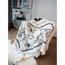 극세사 담요 캠핑 차박 대형 북유럽 감성 블랭킷 침구, 달 110x150cm