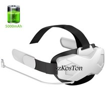 오큘러스퀘스트2 헤드스트랩 VR게임VR 휴대 보조베터리 엘리트 스트랩 Oculus 퀘스트 2 배터리 팩 5000mAh, Power Bank A, 한개옵션1