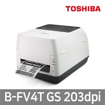 TOSHIBA 도시바 B-FV4T GS 203dpi 바코드 라벨 프린터, 1개, B-FV4T GS 이더넷/