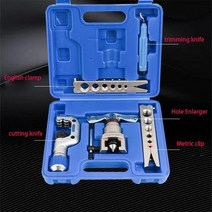 동관확관기 동파이프 동 충전 유압 배관 벨류 전동 확관기 확장기 동관 에어컨 사라기 튜브 구리 파이프 리머 플레어 도구 수리 세트당 5 개, 1.A01