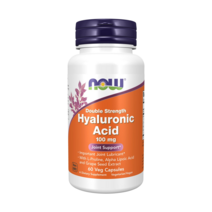 나우푸드 히알루로닉 애시드 더블 스트렝스 100mg 베지 캡슐, 60개입, 1개