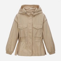 써스데이아일랜드(정상) 소매 볼륨 후드 점퍼 (T226MJP131W)