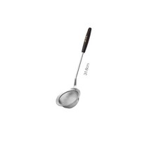 가정용 여과망 체 주방 두유 여과 찌꺼기 스푼, 304 고목 손잡이 심망(30개), 트럼펫 평망+중호 심망